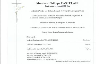Mr Philippe CASTELAIN