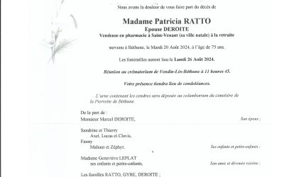 Mme Patricia DEROITE