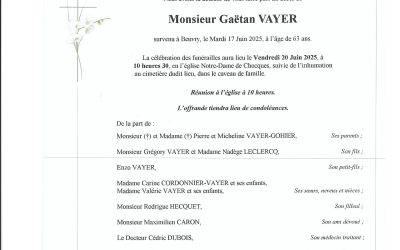 Mr Gaëtan VAYER