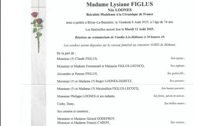 Mme Lysiane FIGLUS née LOONES