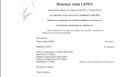 Mr Alain LEPEU