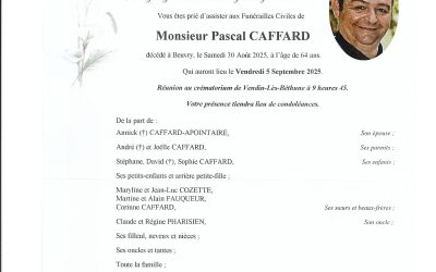 Mr Pascal CAFFARD