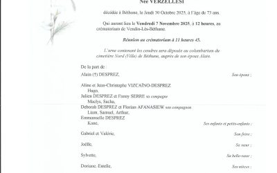 Mme Christiane DESPREZ-VERZELLESI