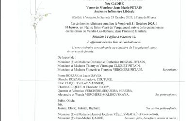 Mme Josette PETAIN-GADRE