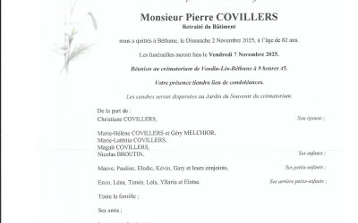 Mr Pierre COVILLERS