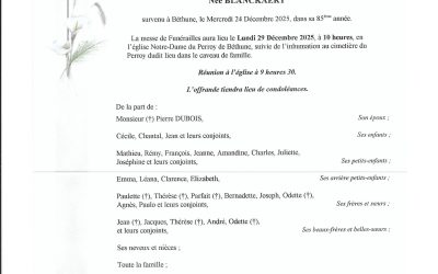 Mme Marie-Jeanne DUBOIS-BLANCKAERT