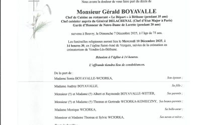 Mr Gérald BOYAVALLE