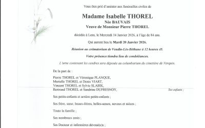 Mme Isabelle THOREL-BAUVAIS