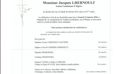 Mr Jacques LHERNOULT