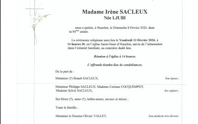 Mme Irène SACLEUX-LJUBI