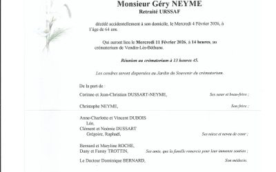 Mr Géry NEYME