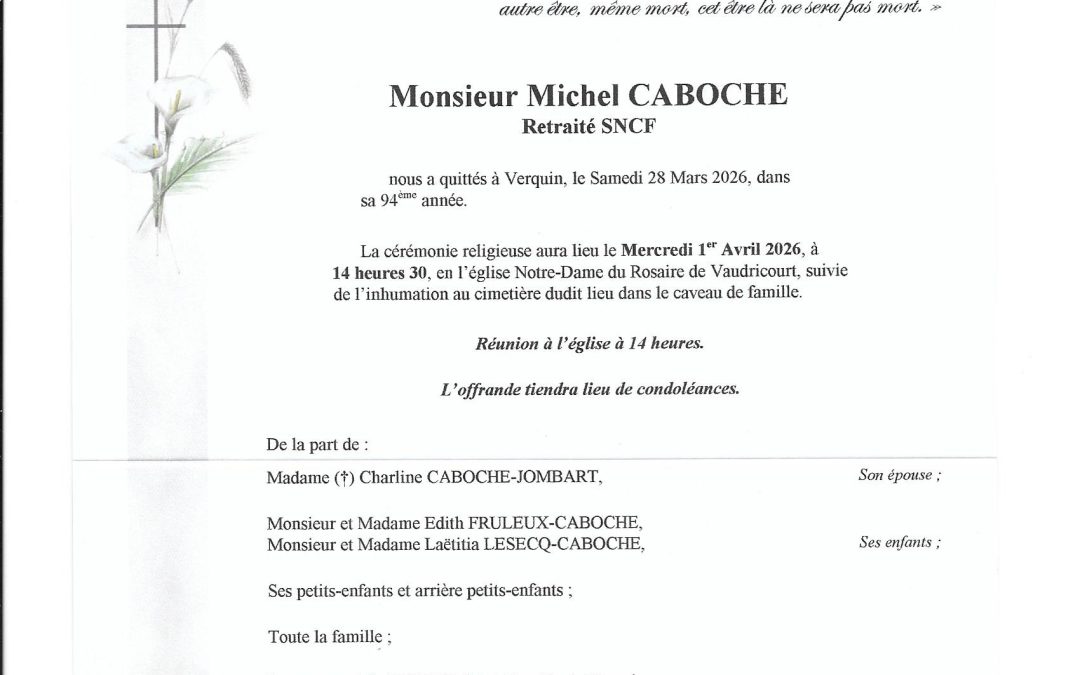 Mr Michel CABOCHE