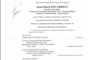 Mr Jean-Marie ESCARBELT